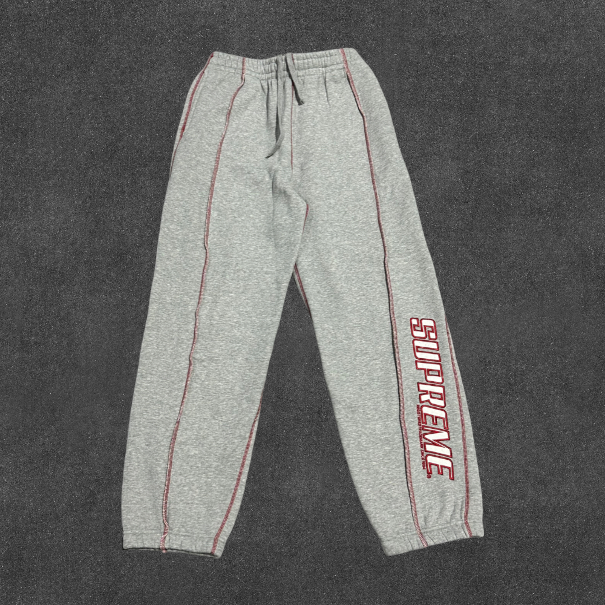 Preme Coverstitch Tracksuit Grey