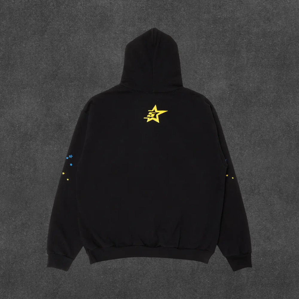 Sp5der P*nk Hoodie [BLACK]