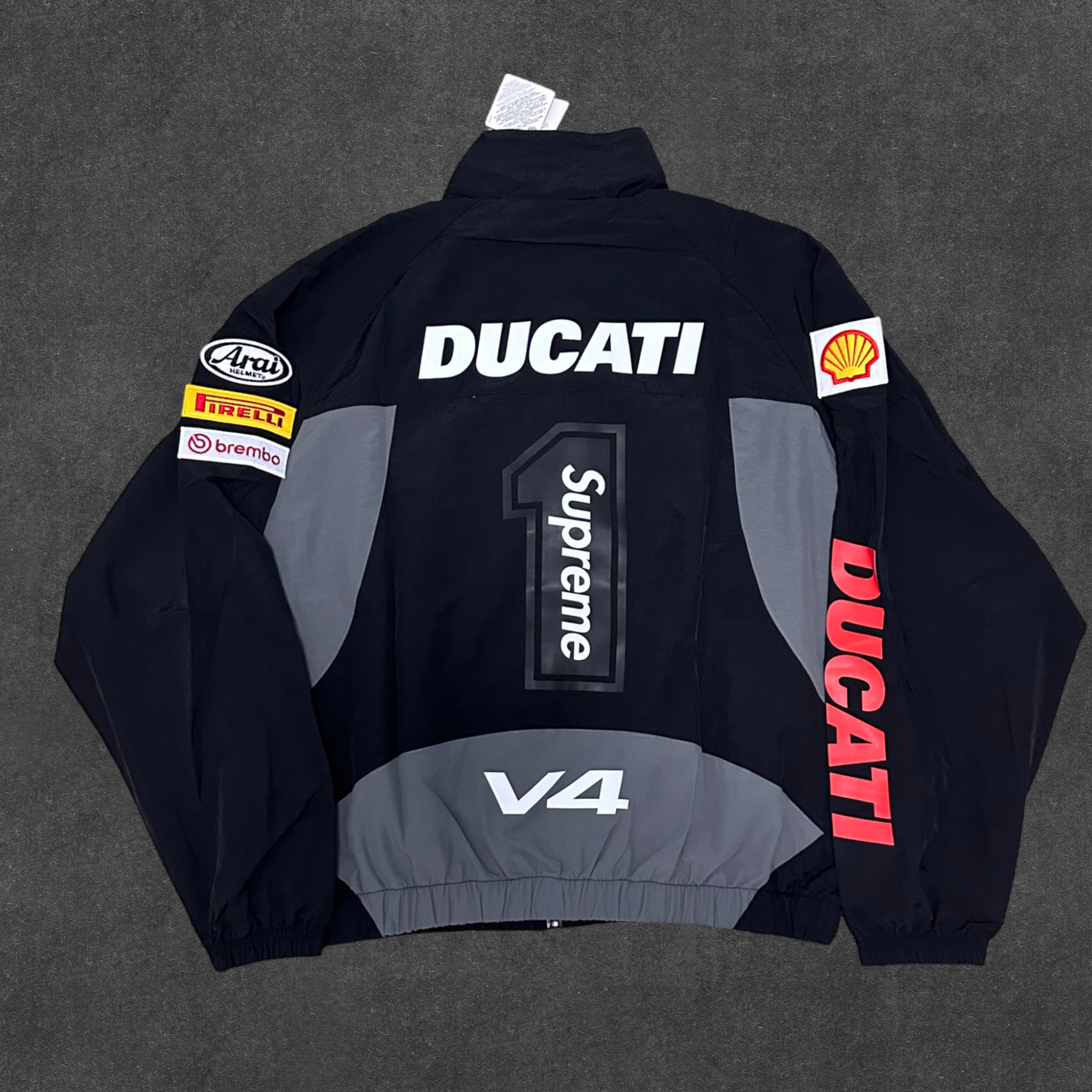 Preme Ducati Tracksuit Black