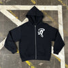 SYNA WORLD VOID ZIP UP HOODIE [BLACK]