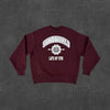 SYNA WORLD VARSITY CREW SWEATSHIRT [BURGUNDY]