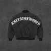 CORTEIZ OLDE ENGLISH QUILTED BOMBER JACKET [BLACK]