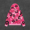 Denim Tears The Cotton Wreath Zip Sweatshirt [Pink Camo]