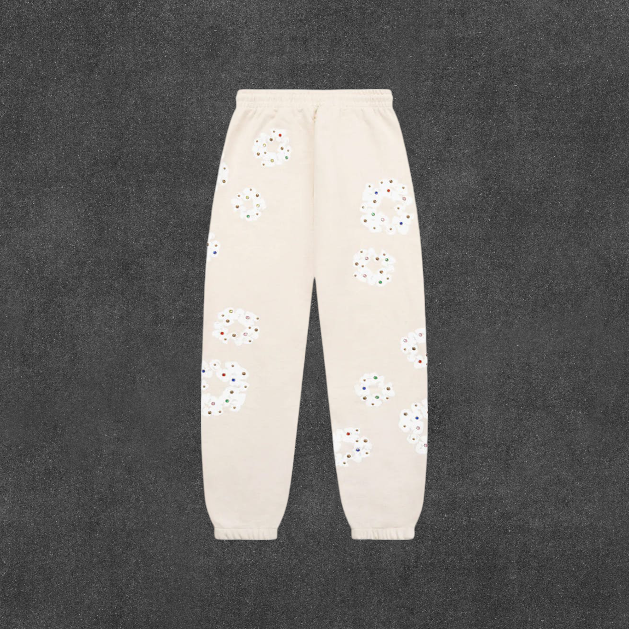 Denim Tears Rhinestone Cotton Wreath Sweatpants