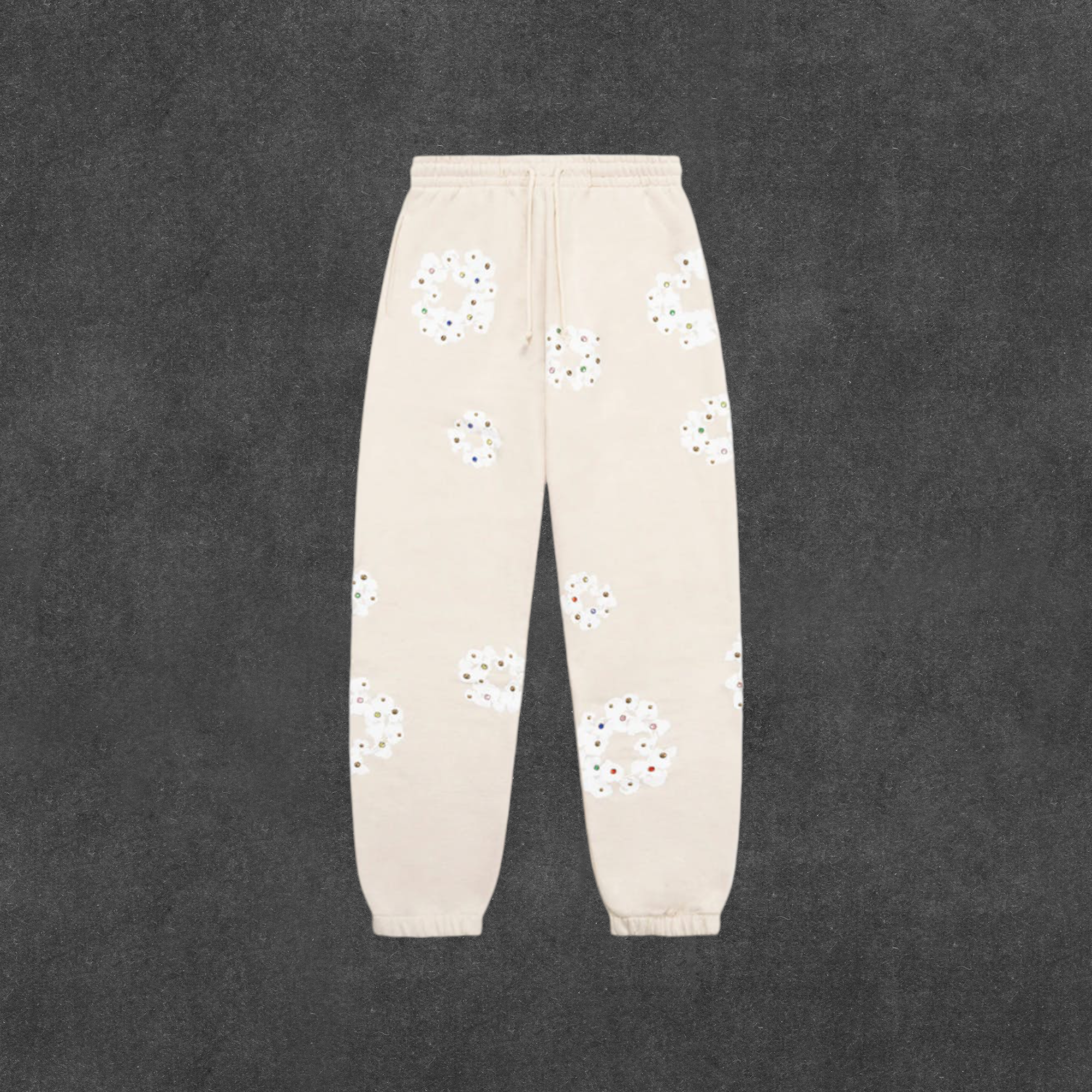 Denim Tears Rhinestone Cotton Wreath Sweatpants