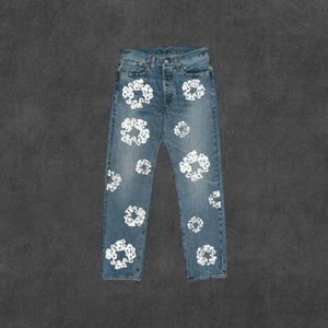 Denim Tears x Levi's 501 Cotton Rhinestone Wreath Jeans