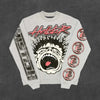 HELLSTAR RECORDS CREWNECK [HEATHER GREY]