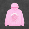 Sp5der OG Web Hoodie [PINK]