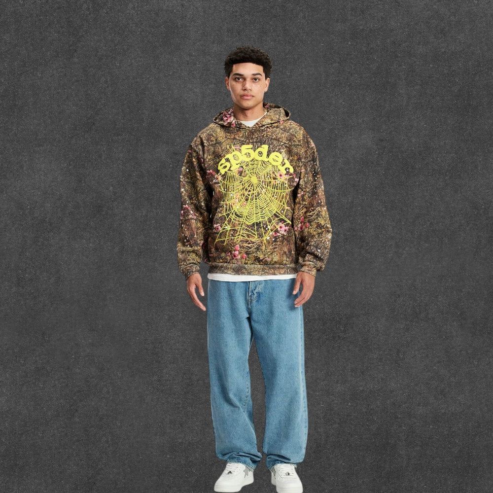 Sp5der Real Tree OG Web Tracksuit [CAMO]