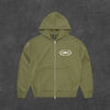 CORTEIZ SUPERIOR ROYALE ZIP HOODIE [OLIVE]