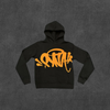 Syna World Hoodie Black Orange