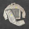 Syna World Logo Shell Tracksuit Grey Green