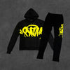 Syna World Tracksuit Black Yellow