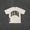 SYNA WORLD COLLEGE TEE [OFF WHITE]