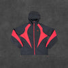 SYNA WORLD VORTEX WOVEN JACKET [BLACK/RED]