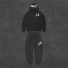 Corteiz Satin C Star Appliqué Tracksuit [Black]