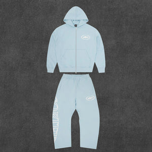 Corteiz Superior Royale Zip Hoodie [Baby Blue]