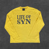 SYNA WORLD LIFE OF SYN LONG SLEEVE TEE [YELLOW]