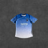 football t shirts -blue camo