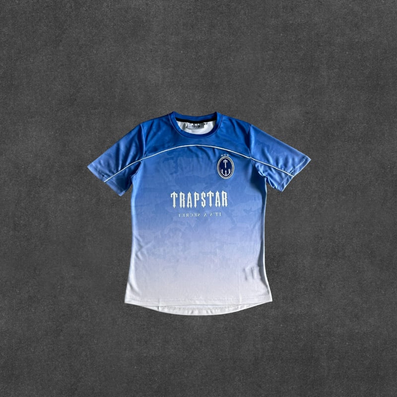 football t shirts -blue camo