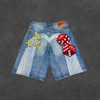 Palace x Evisu Long Denim Short