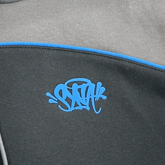 Syna World Hoodie Grey Black - Image 4