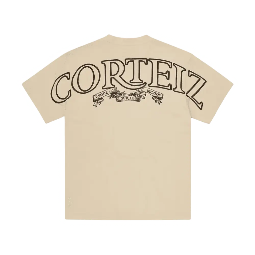 Corteiz Royale Heavyweight Tee [CREAM]