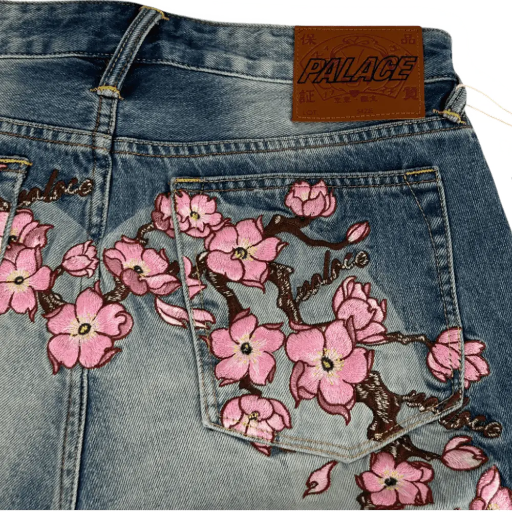Palace x Evisu Denim Jeans - Image 3
