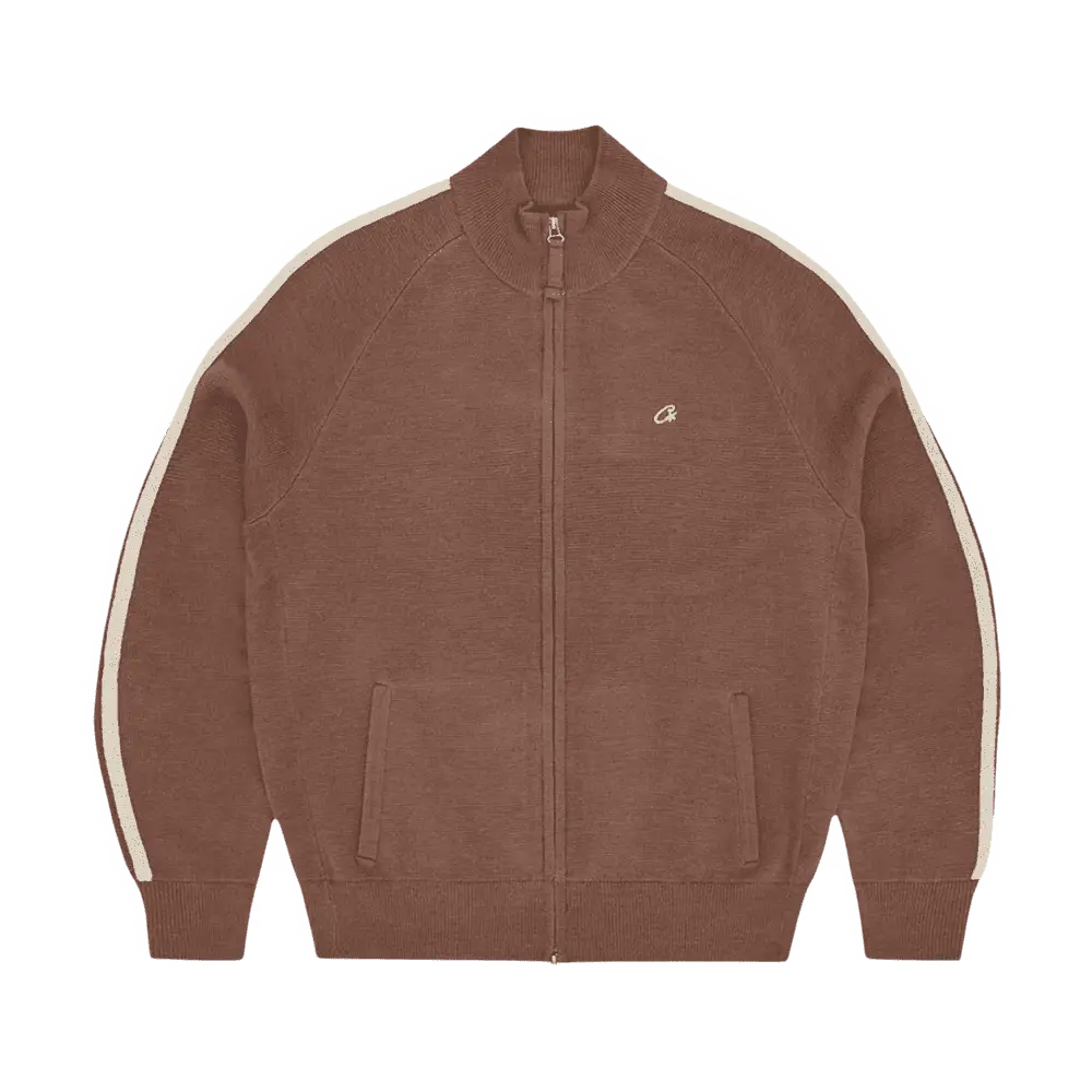 Corteiz VVS Knit-Zip [Mocha]