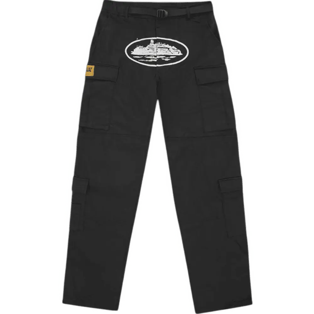 Corteiz 5 Starz Special Edition Black Guerillaz Cargo Pant [Black]