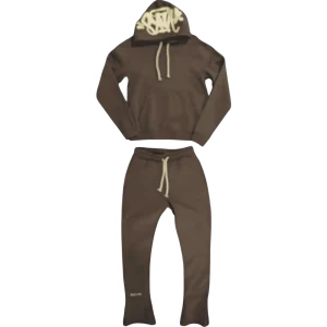Syna World Logo Tracksuit Brown