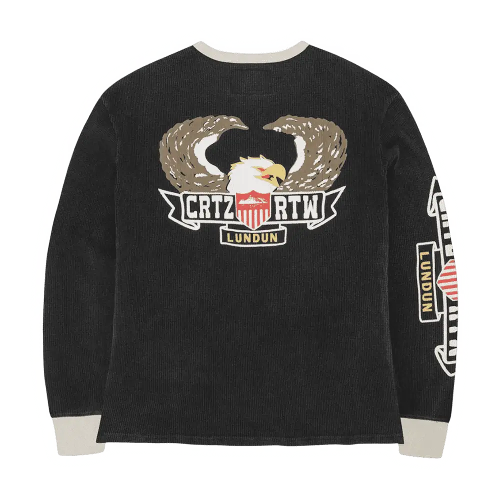 Corteiz Dipset Waffle Longsleeve - Image 2