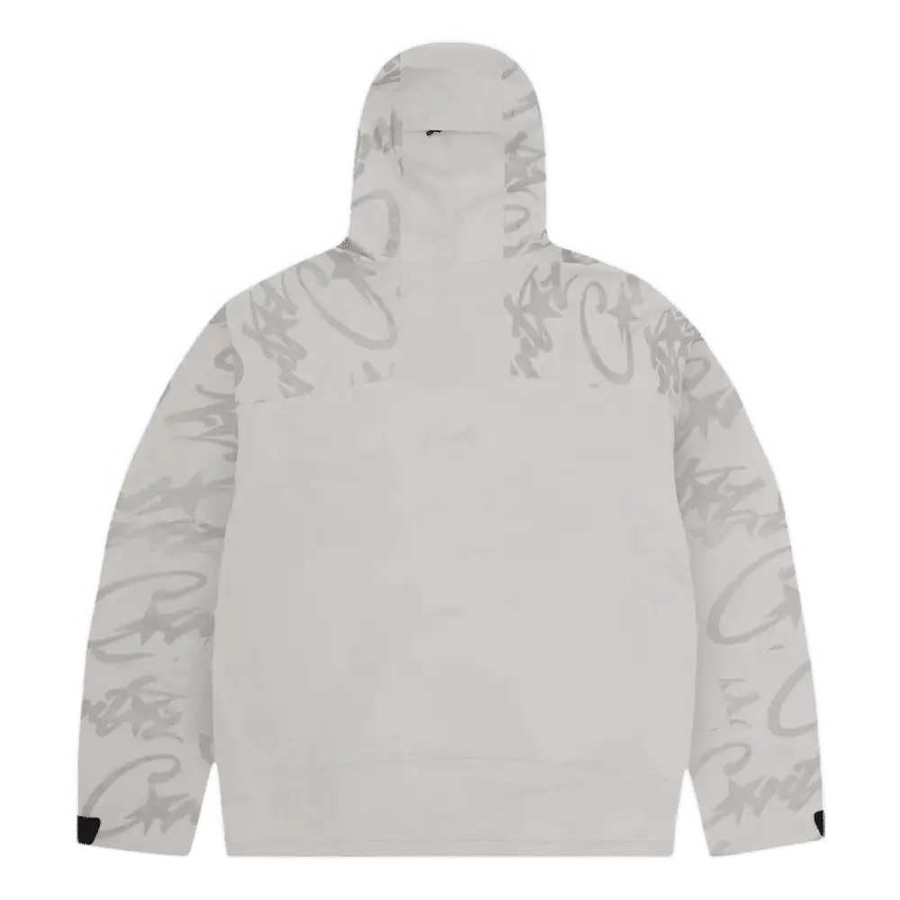 Corteiz Platinum Elitework Waterproof Shell Jacket [Grey]