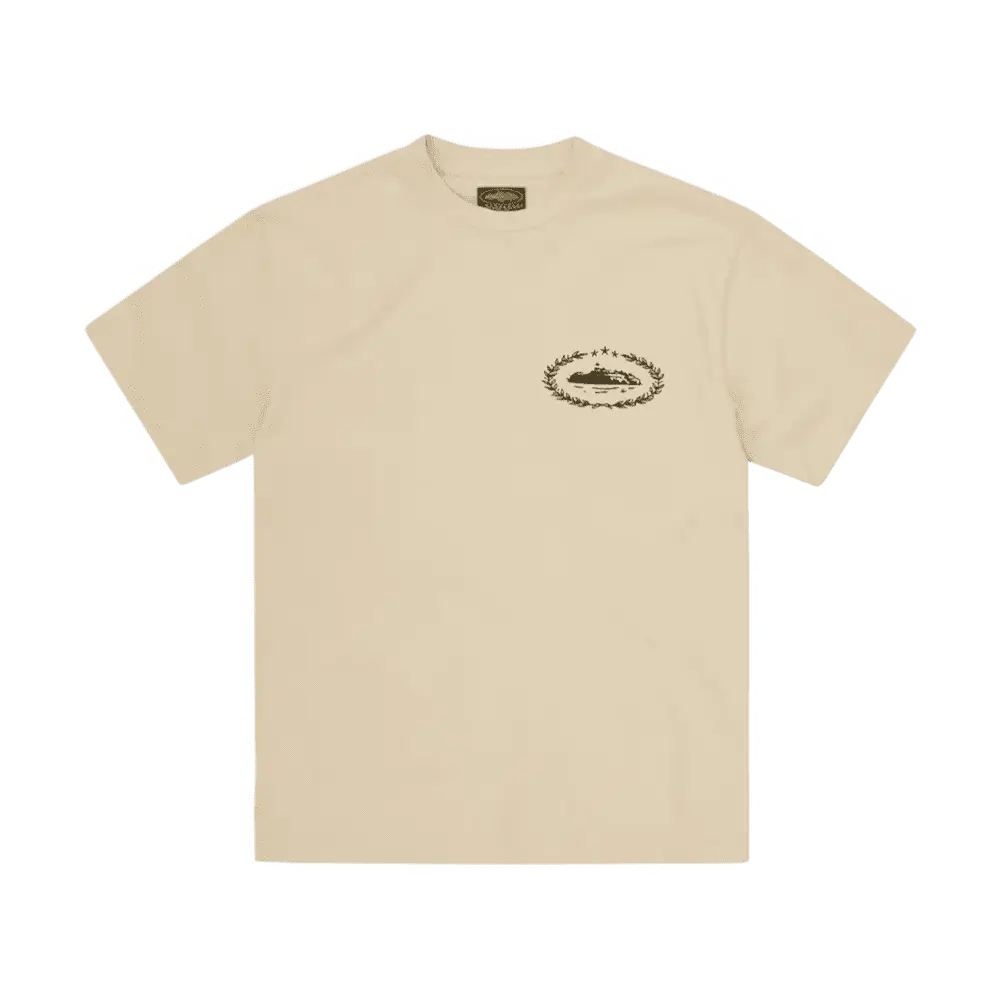 Corteiz Royale Heavyweight Tee [CREAM]