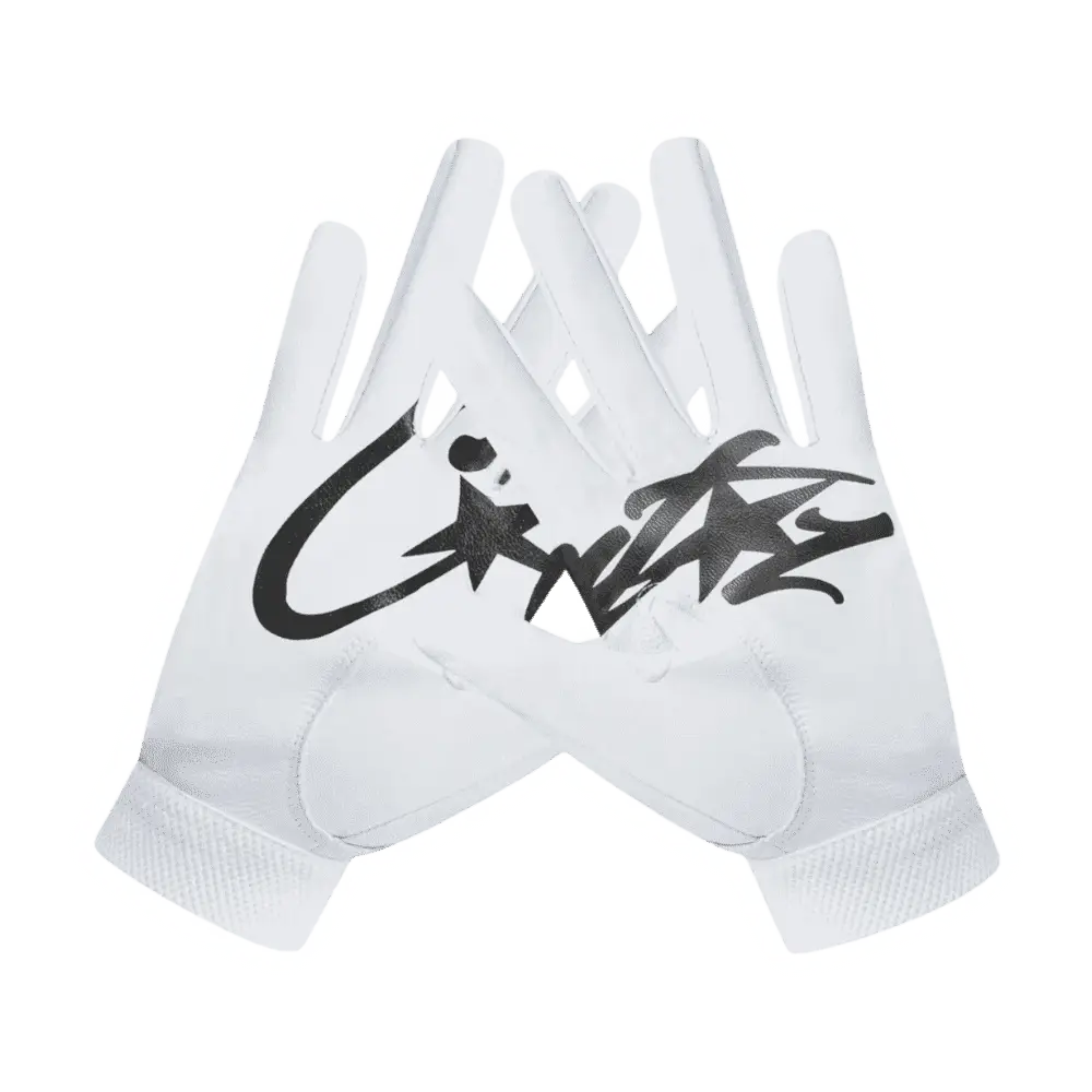 Corteiz Leather Gloves [WHITE]