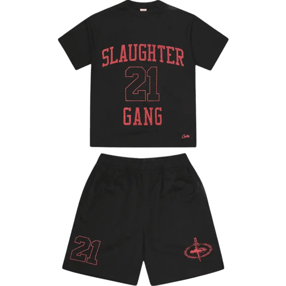 Corteiz x Slaughter Gang 21 Savage Mesh Set