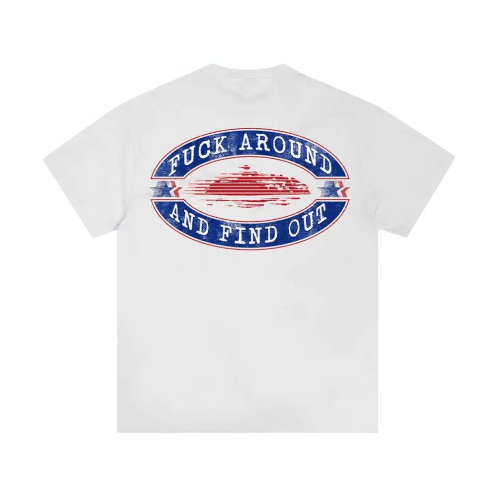 Corteiz Fuck Around Tee White