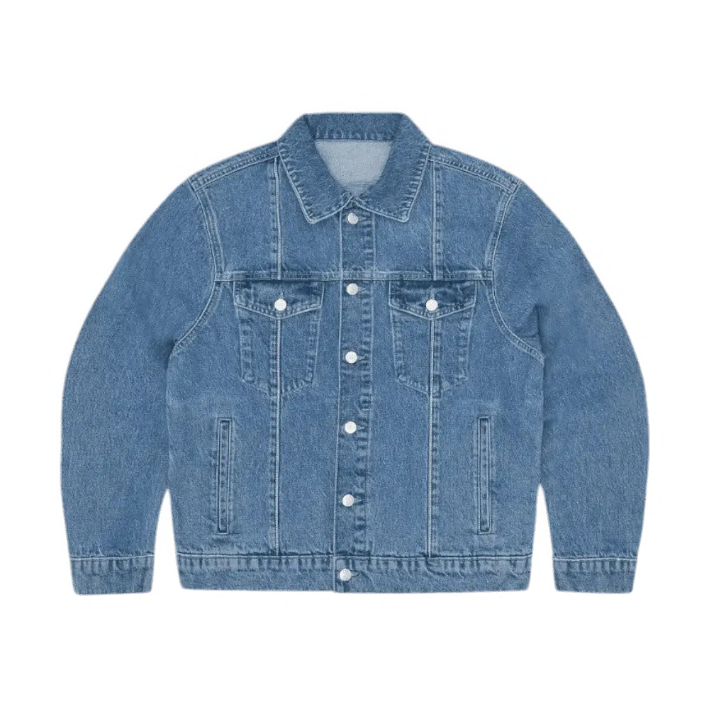 CORTEIZ C-STAR STITCH-DOWN DENIM JACKET [BLUE]