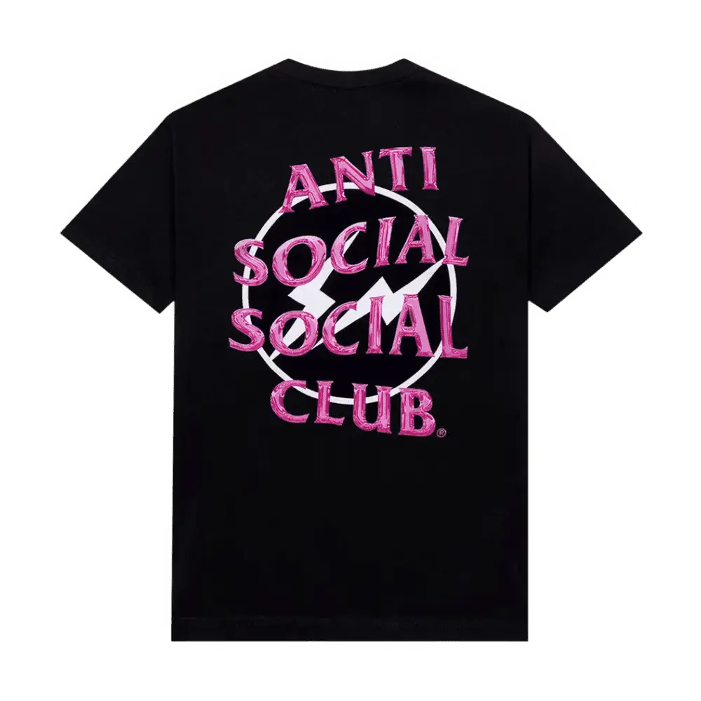 Anti Social Social Club x Fragment Precious Petals Tee [Black Pink]