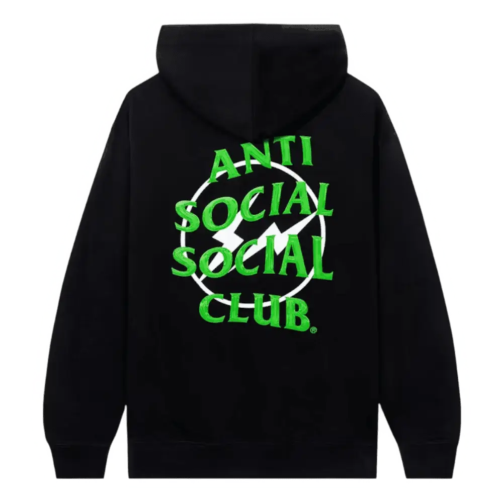 Anti Social Social Club x Fragment Precious Petals Hoodie [Black Green]