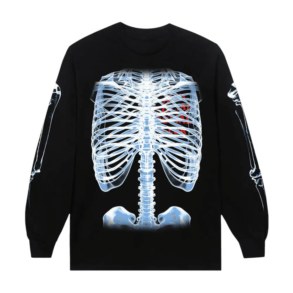 Anti Social Social Club Bones Tee [Black] - Image 2