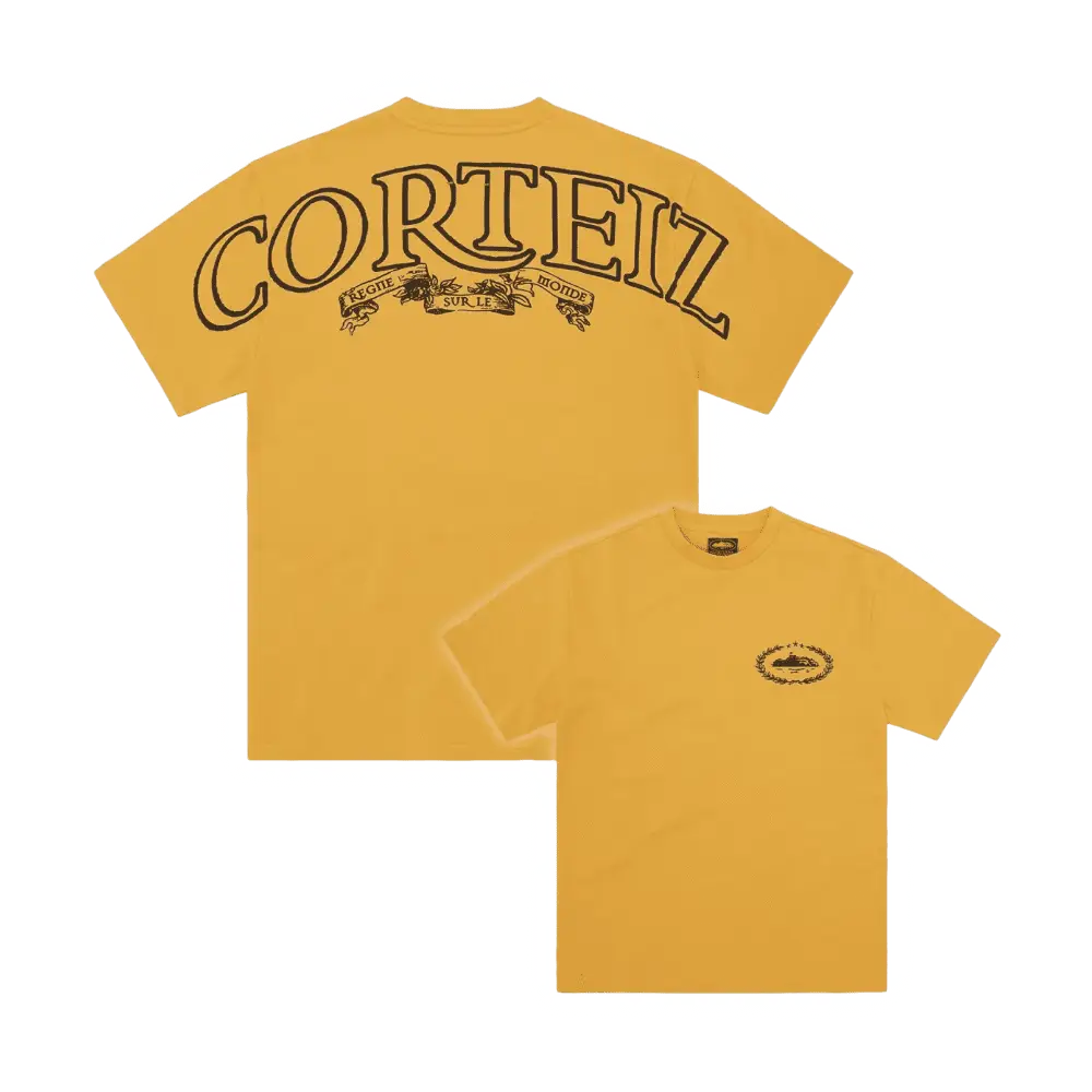 Corteiz Royale Heavyweight Tee [MUSTARD]