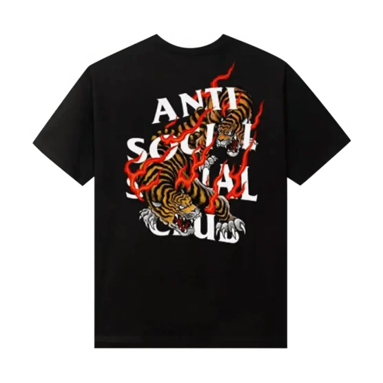 Anti Social Social Club Tiger Blood T-Shirt [Black]