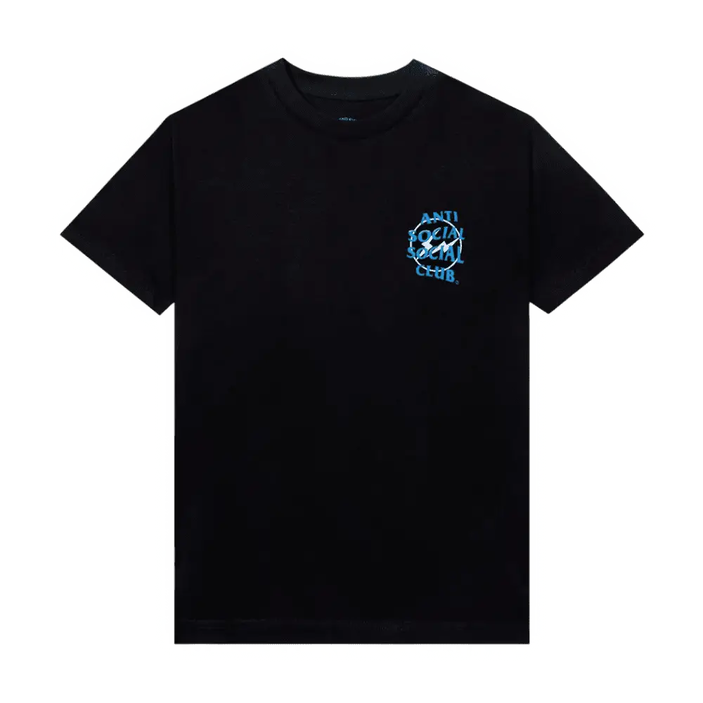 Anti Social Social Club x Fragment Precious Petals Tee [Black Blue] - Image 2