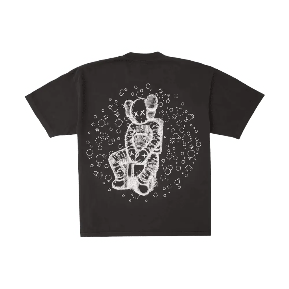 KAWS For Kid Cudi Moon Man GID Tee [Vintage Black]