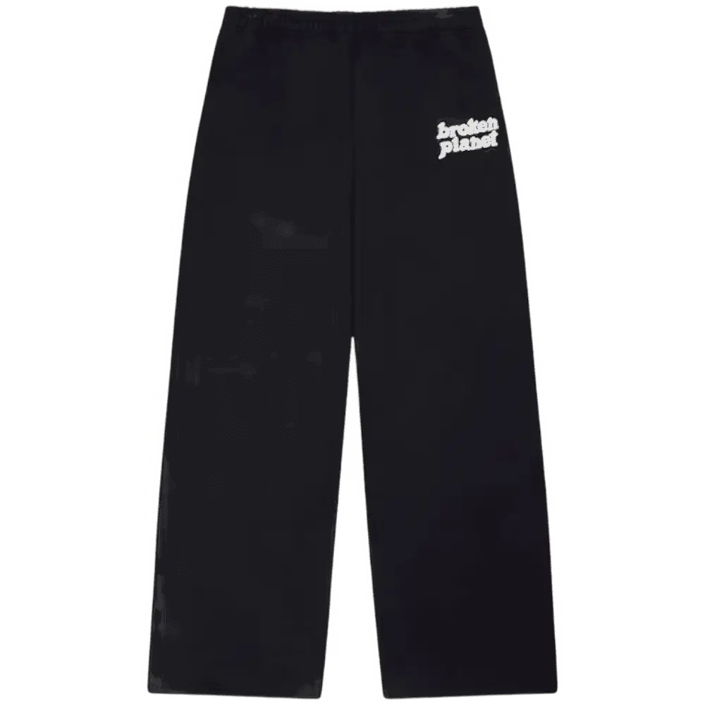 Broken Planet Straight Leg Sweatpants [Midnight Black]