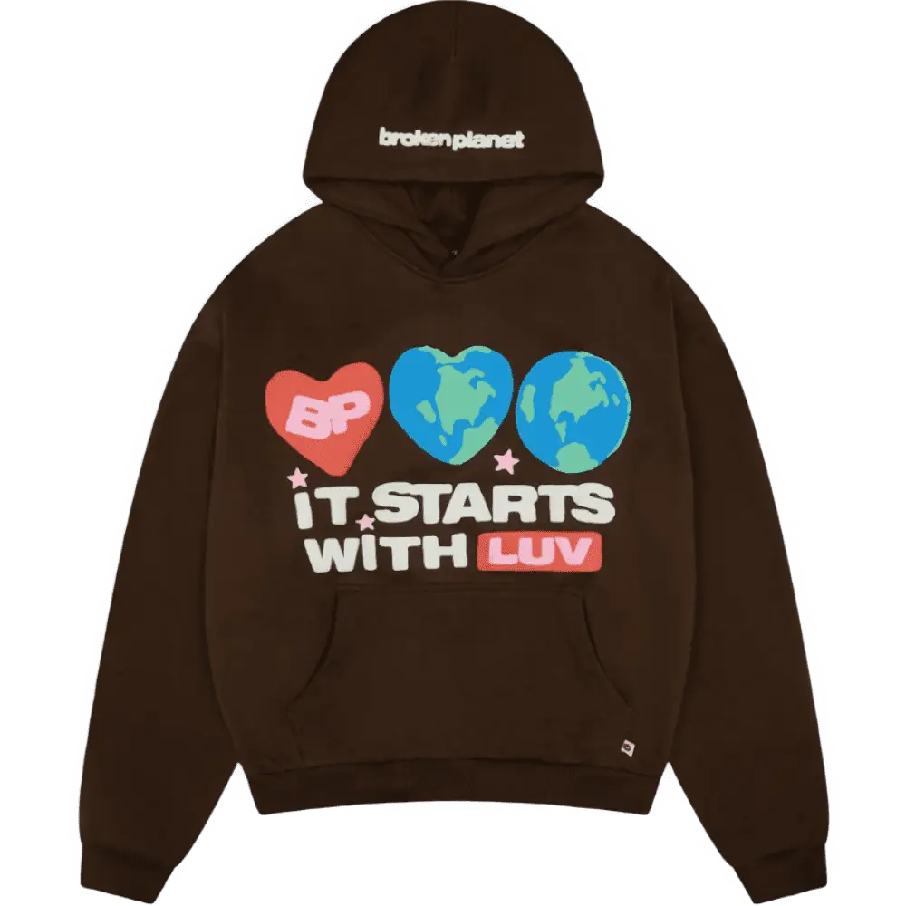 Broken Planet It Starts With Luv Hoodie