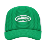 Corteiz Short Peak Trucker Green