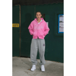 Broken Planet Zip Up Hoodie [Candy Pink] - Image 5