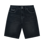 Broken Planet Denim Shorts [Washed Black]